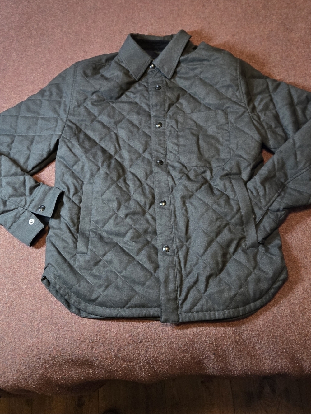 Banana Republic Loma Quilted Jacket Mens Size Medium Warm Versatile Layering